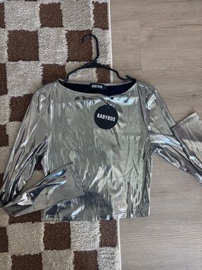 BABYBOO Gunmetal Top